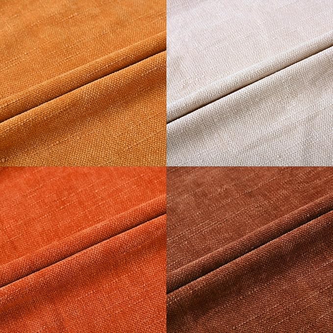 Set of 4 Soft Textured Decorative Throw Pillow Covers 16x16 Inch Cozy Farmhouse - Image 7