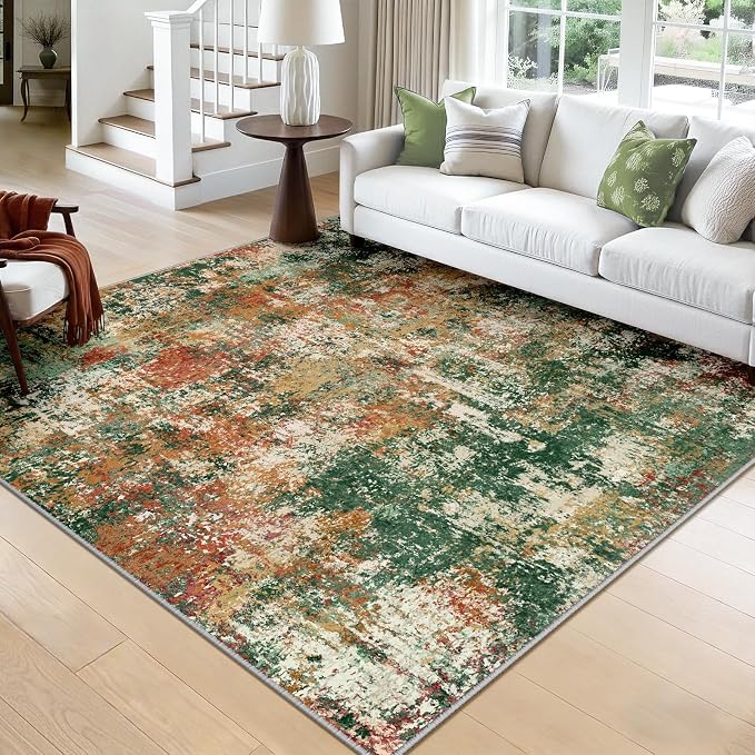 RELEANY Washable Square 8'x8' Area Rug by RELEANY