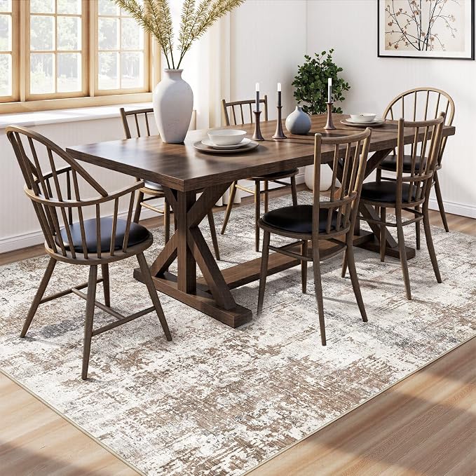 UERMEI 5x7 Washable Area Rug - Image 8