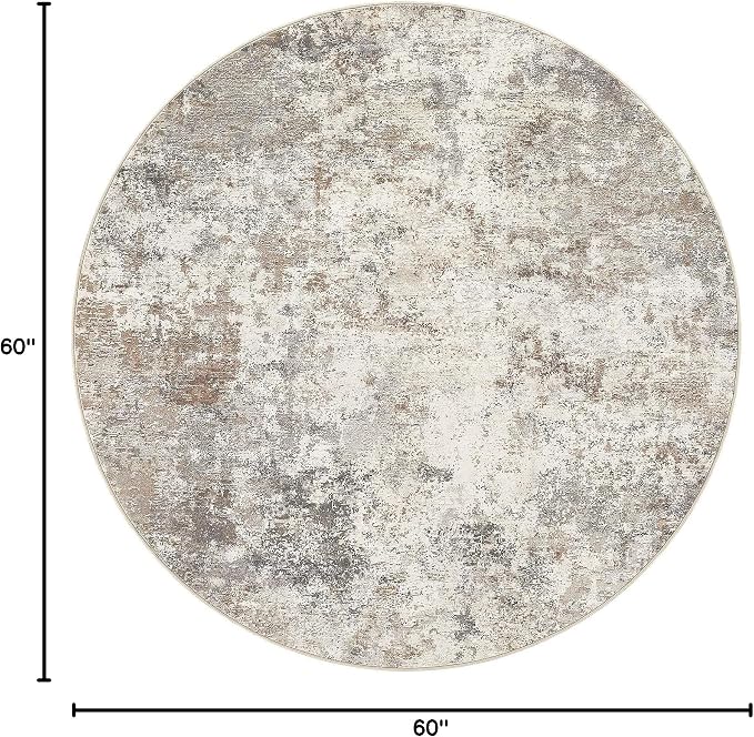 UERMEI 5ft Round Area Rug Living Room Rugs - Image 2