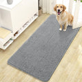 OLANLY Dog Door Mat for Muddy Paws 47x24, Super Absorbent Chenille Mud Mat | by OLANLY