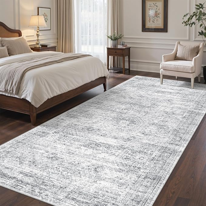 4x8 Rug Non Slip, Washable Hallway Runner Rug, Nursery Room, Soft Runner Rug - Image 5