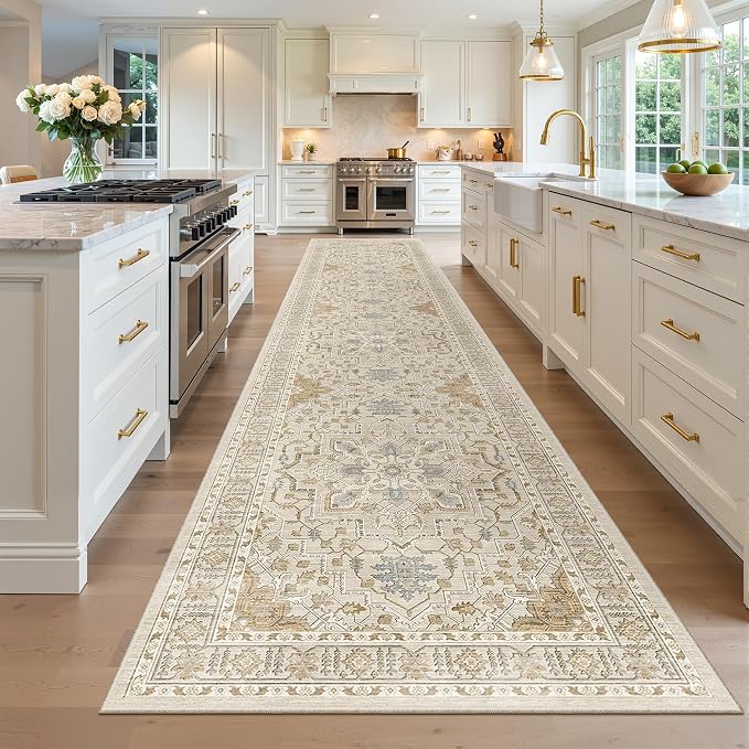 Madane Hallway Runner Rug 3x14 Washable Kitchen Runners Long, Soft Thin - Image 3