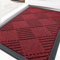 OLANLY Front Door Mat Outside Entrance, Waterproof Heavy-Duty Doormat | 29.5x17 by OLANLY
