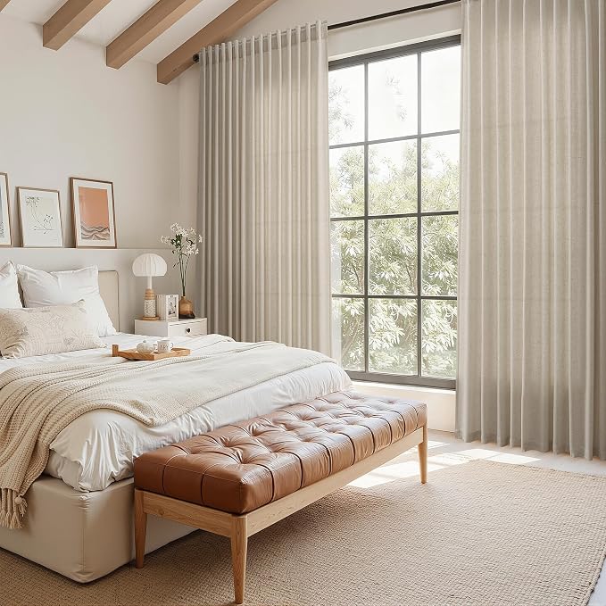 Cobblestone Linen Curtains 84 Inches Long - Image 7