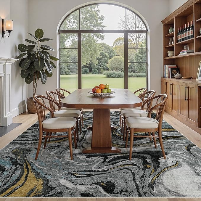 DMOYEST 8x10 Area Rug for Living Room - Image 3