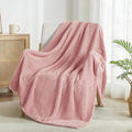 Exclusivo Mezcla Large Waffle Fleece Throw Blanket by ExclusivoMezcla