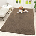 OLANLY Dog Door Mat for Muddy Paws 70x46, Super Absorbent Chenille Mud Mat | Tan by OLANLY