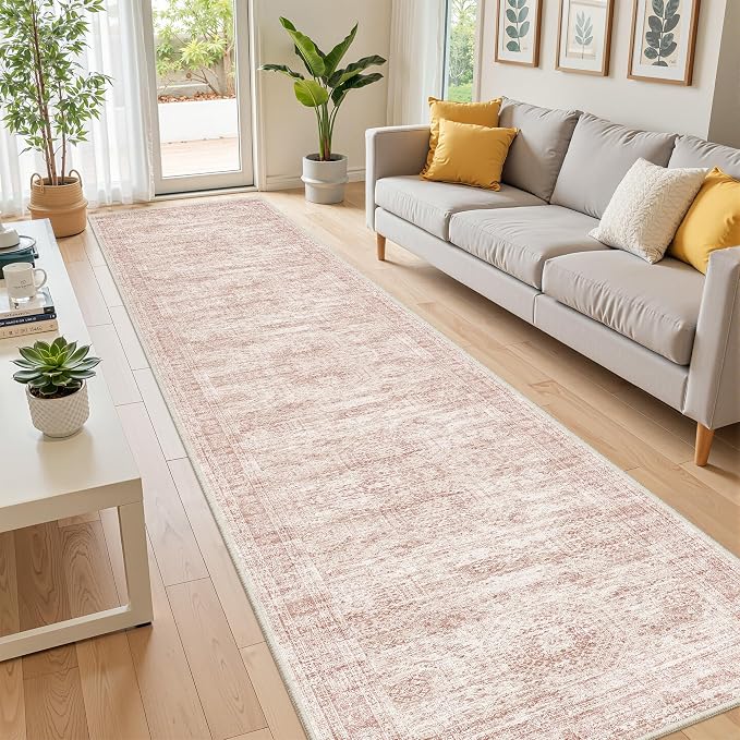 2x10 Runner Rug Non Slip, Washable Hallway Runner Rug, Laundry Room, Soft - Image 4