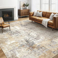 LOONGRUG 6x9 Area Rugs Washable Neutral Modern Abstract Living Room Rug | Soft by LOONGRUG