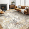 LOONGRUG Area Rug 5x7 Washable Neutral Modern Abstract Living Room Rugs | Soft by LOONGRUG