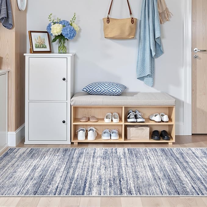 2x6 Runner Rug Non Slip, Washable Hallway Runner Rug, Nursery Room, Soft Runner - Image 3