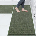 BEQHAUSE Kitchen Rugs and Mats 2PCS Non-Slip, Machine Washable Rugs by BEQHAUSE