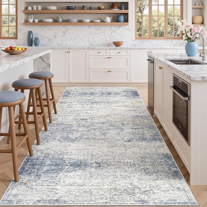 4x8 Rug Non Slip, Washable Hallway Runner Rug, Nursery Room, Soft Runner Rug - Image 3