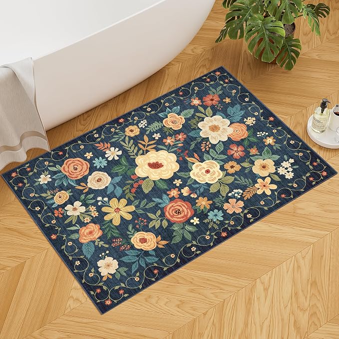 DUKINO 2x3 Entryway Rug, Door Mat Soft Washable Rug Non Slip, Non-Shedding - Image 8