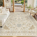 Madane 6x9 Area Rugs for Living Room, Vintage Washable Rug, Dining Bedroom And by Madane