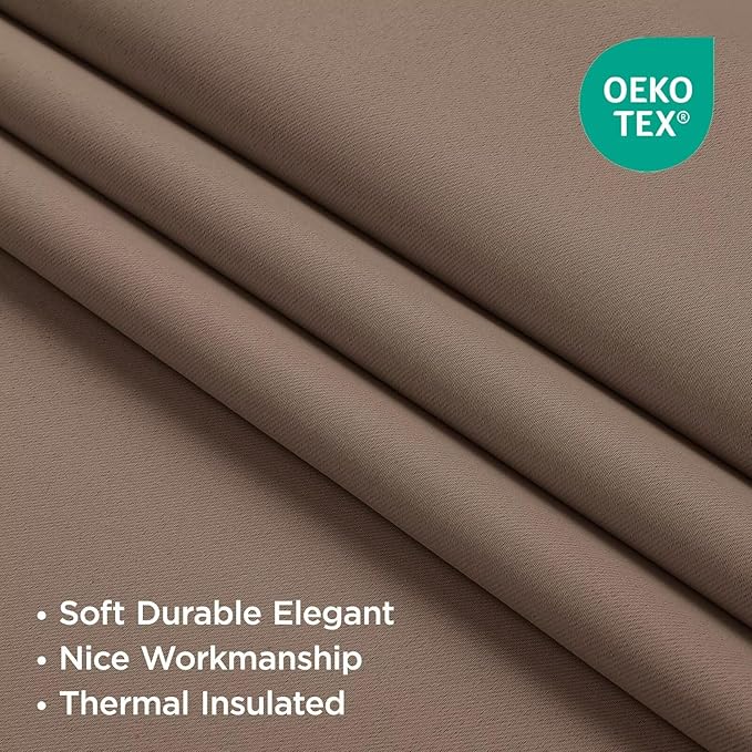 Joydeco 72 Inch Blackout Curtains - Image 3