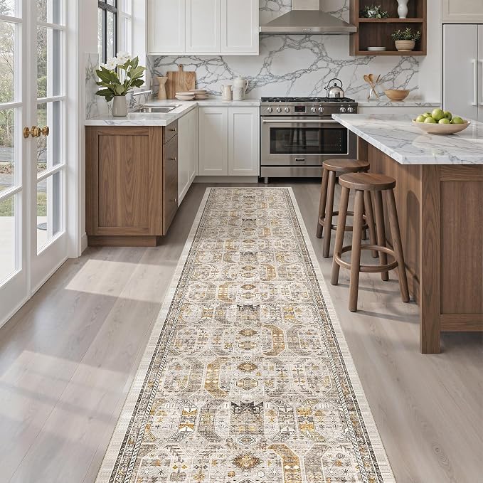 Madane Washable Runner Rugs 2x12 Long - Image 4
