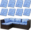 8PCS Patio Cushion Covers.Patio Furniture Couch SeatSlipcovers | Washable by SUKAIKEQA