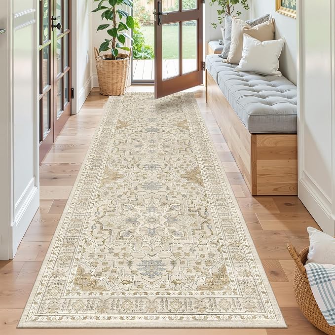 Madane Kitchen Runner 2'6''x8' Soft Rug Runners - Image 3