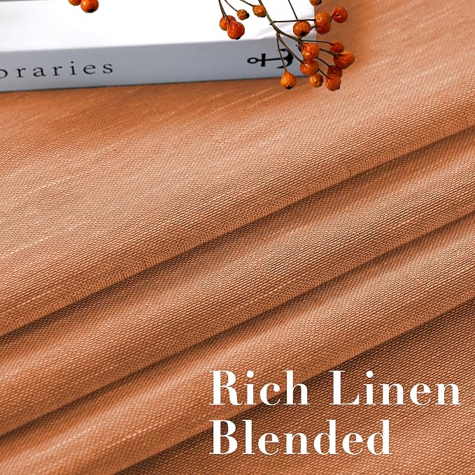 H.VERSAILTEX Linen Curtains Natural Linen Blended Curtain - Image 4