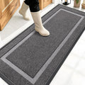 OLANLY Front Door Mat Outside 59x20, All-Season Heavy-Duty Rubber Doormat | by OLANLY