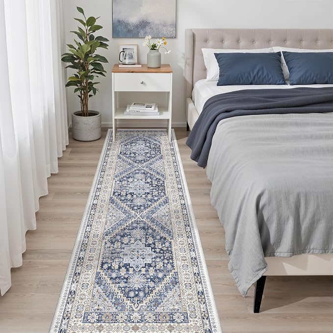 2x7 Runner Rug Non Slip, Washable Hallway Runner Rug, Nursery Room, Soft Runner - Image 4