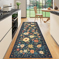 DUKINO 2.6x8 Runner Rug, Washable Runner Rug by DUKINO