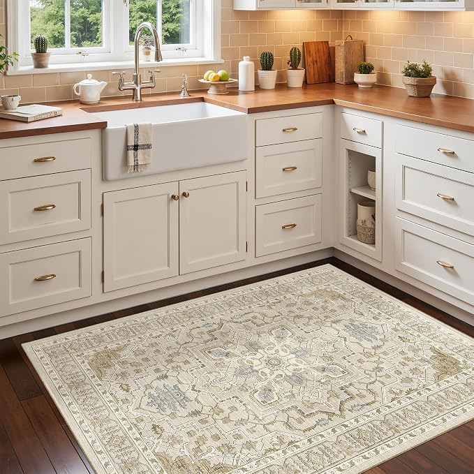 Madane Washable Entry Rug 3x4 Area Rugs - Image 4