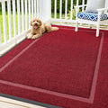 OLANLY Front Door Mat Outside 71x47, All-Season Heavy-Duty Rubber Doormat | by OLANLY
