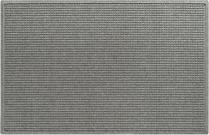 WaterHog Squares Front Door Mat Indoor Outdoor Entrance, All-Weather Mats | by WaterHog