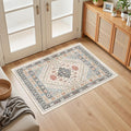 2x3 Entryway Rug Washable Rug Runner by Restydon