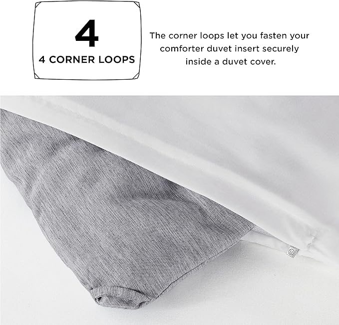 Bedsure Full Comforter Set - Dark Grey Soft Bedding for All Seasons, Cationic Dyed Bed Set, 3 Pieces, 1 Full Size Comforter (82"x86") and 2 Pillow Shams (20"x26"+2")