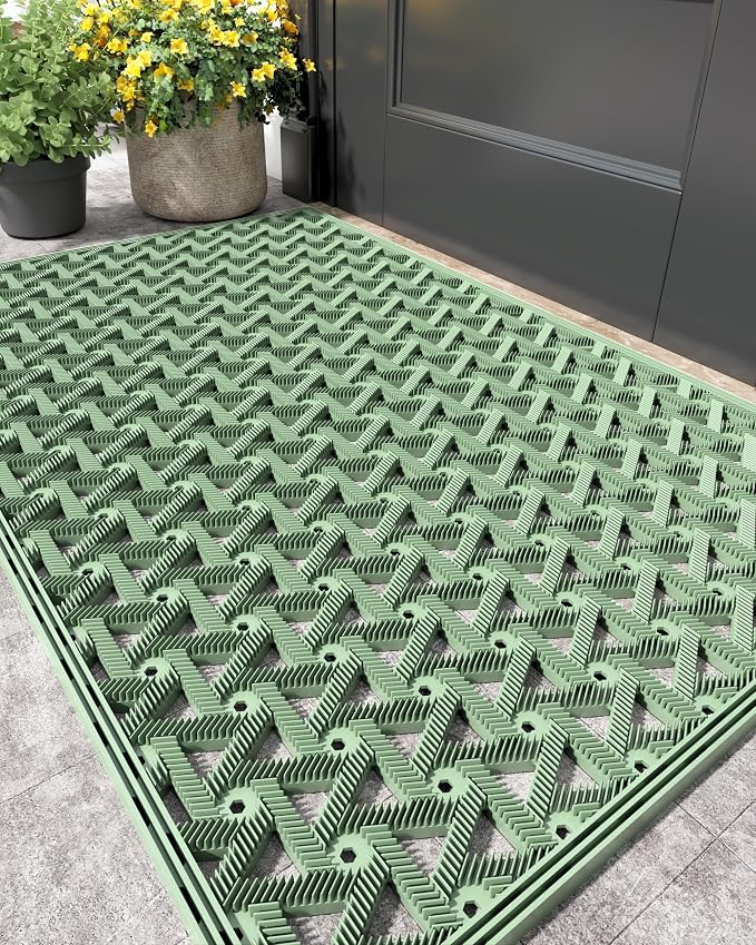 Color&Geometry Door Mat Outside Entrance by COLORG
