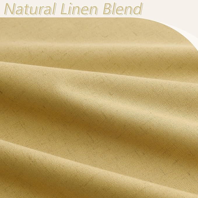 100% Blackout Curtains 102 Inch Length 2 Panels Set - Image 3
