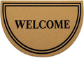 OLANLY Half Circle Front Door Mat, Low Profile Doormat, Stain and Fade Resistant by OLANLY