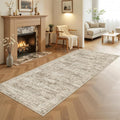 Soalmost Washable Kitchen Runner Rug 3x6 Hallway Entry Rugs Non-Slip, Foldable by Soalmost