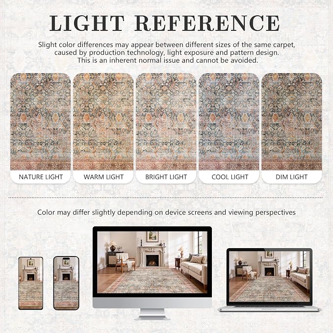 8x10 Area Rugs for Living Room - Image 8