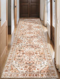 SERISSA 2'6"x10' Washable Non Slip Boho Runner Rug by SERISSAHomeDecorCollection