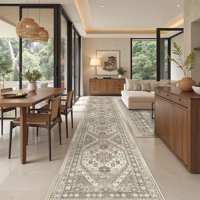 Washable Runner Rug 2.5x16, Non-Slip Long Kitchen Rugs, Soft Hallway Runner - Image 5