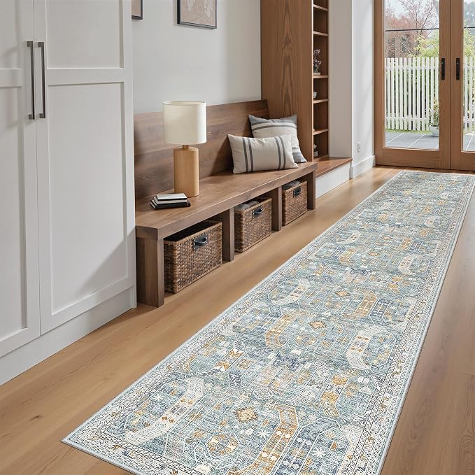 Madane Washable Runner Rugs 2x12 Long - Image 7