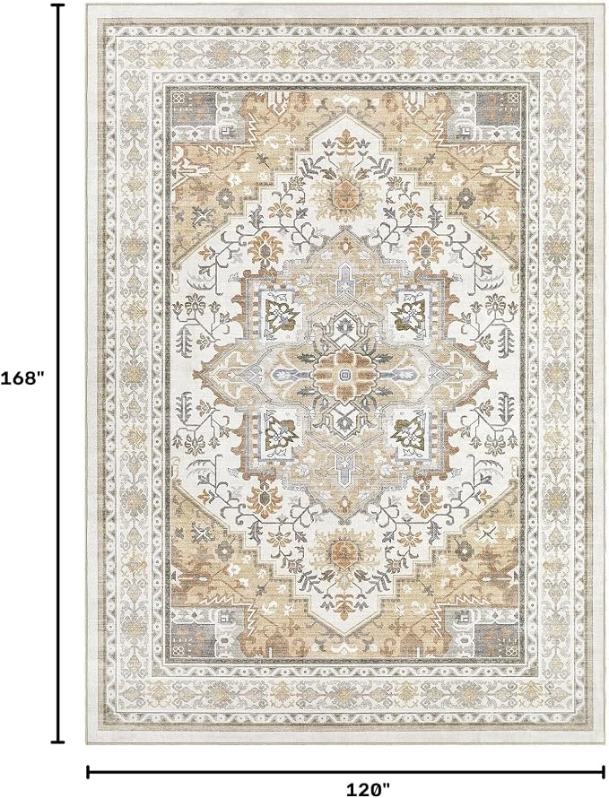 UERMEI 10x14 Area Rug for Living Room - Image 2
