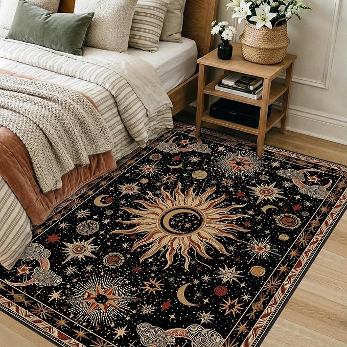 Vacuum-Friendly, 3x5 Washable Area Rug - Image 3