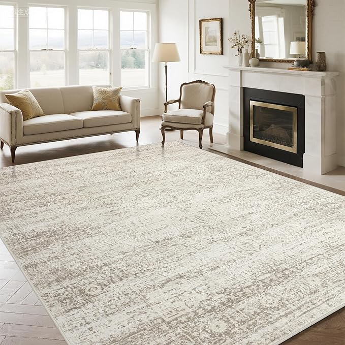 Washable Rugs 9x12 Area Rugs for Living Room, Dining Room Carpet | Ultra Soft by Srugn