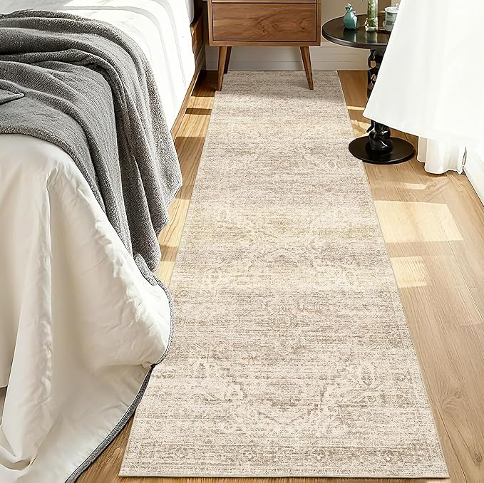 2x5 Washable Runner Rugs，Boho Vintage Rug Runner, Ultra-Thin Kitchen Runner Rug - Image 6