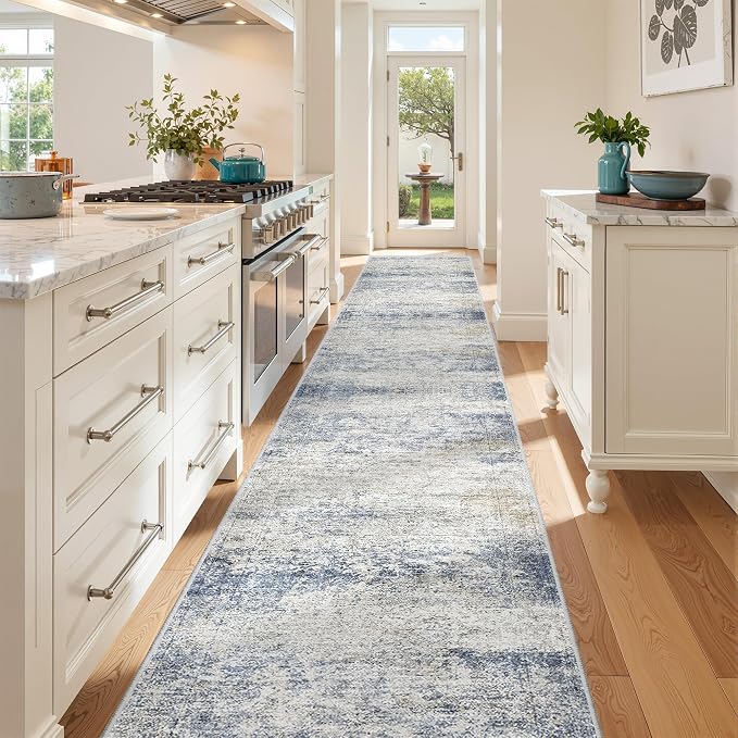 3x20 Runner Rug Non Slip, Washable Hallway Runner Rug, Living Room, Dining Room - Image 5