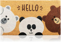Coir Welcome Mat, 17 x 29 in | 100% Natural Coir, Anti-Shedding, Durable PVC by AmaruDoorMats