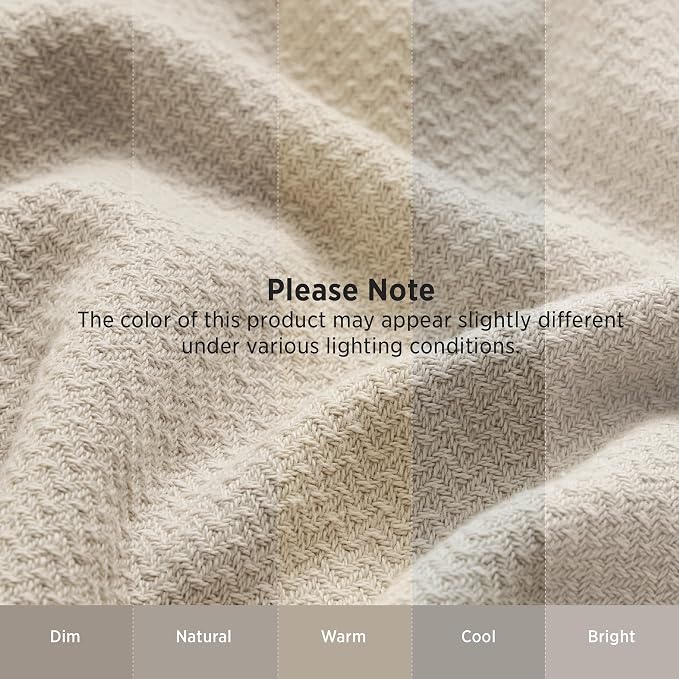 Bedsure GentleSoft 100% Cotton Blanket King Size - Image 9