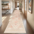 Hallway Runner Rug 2x12 Extra Long Washable Runner, Non Slip Runner by Restydon
