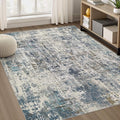 DMOYEST Area Rug Living Room Rugs 5x7 Washable Abstract Carpet | Neutral Modern by DMOYEST